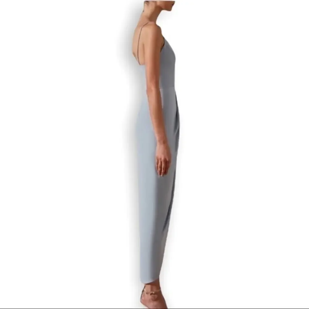 Shona Joy Core Cocktail Dress Powder Blue Size 8